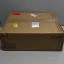 Masupu Nightstand,MidCentury Modern Bedside Table with 2 Storage Drawer,Small Gold Frame Side End Table for Bedroom,Living Room, White