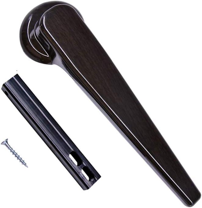 Yoogu 10 inch Recliner Handle Lever Replacement Kits 5/8 inch Square Mount with 5-3/10 inch Drive Tubes Include Screw (Glossy)