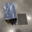 Floor Lamp for Living Room, 3 Color Temperatures Modern Standing Tall Lamps for Bedroom, Elegant Linen Shade, Minimalist Stand Up Pole Lamp for Office Kids Room Reading, Blue