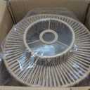 Rattan Pendant Light,11 Inch Boho Kitchen Island light Fixtures,Handmade Woven Hanging Lamp,Wicker Small Chandelier,Coastal Hanging Lights for Bedroom Kitchen Living Room Hallway Restaurant Foyer (Brown-1Pack)