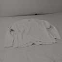 Amazon Brand - Daily Ritual Women's 100% Cotton Boxy Crewneck Pullover Sweater, White, Medium