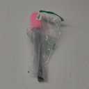 Zozen 100Pack Pink Marking Flags, Writable/15x4x5 Inch, Yard Flags for Lawn & Irrigation & Landscape & Sprinkler & Survey & Dog Training.