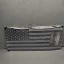 moveland Grill Insert with US Flag - Aluminum Alloy Mesh Grille Grid Insert Screen Compatible with Jeep Wrangler JL & Jeep Gladiator 2018 2019 2020 2021 2022 2023 2024 (29.5x13.75 inches(JL))