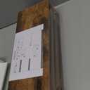 QEEIG Floating Shelves for Wall Bathroom Shelf Bedroom Kitchen Living Room Hanging Book Shelves Small Farmhouse Decor 16 inch Set of 3, Rustic Brown (015-BN3)