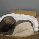 Bedsure Self Warming Orthopedic Dogs Bed for Small Dogs - Washable Small Dog Bed Waterproof, Comfort Pet Couch with Removable Cover, Pets Sofa with Nonskid Bottom, Brown, Non-Electric, Size: 24"L x 18"W x 6"Th