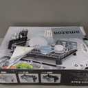 MOUKABAL Dish Drying Rack, Dish Rack, Large Dish Racks for Kitchen Counter, Drying Rack Kitchen with Removable Utensil Holder, Drainboard (Grey/Gray) (Grey - 1-tier)