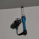 Bed Head Rock N Roller Clamp Free 2-in-1 Curling Wand | Round Barrel for Tousled Waves (Blue)