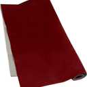 Suede Headliner Fabric 80" Length x 60" Width Foam Backed for Car Truck RV SUV Interior Trim Protect Aging Broken Faded DIY Repair Replacement Red Vehicle Components