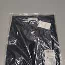 CLSEN Linen Skirt for Women with Adjustable Drawstring Ankle-Length Summer Silky Elegant Linen Skirt (Black, S)