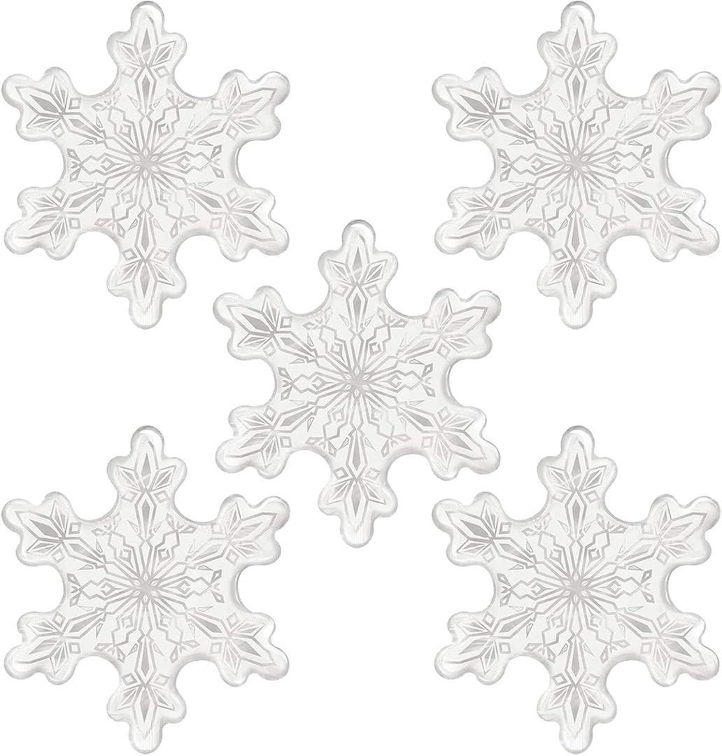 5pcs 36inch snowflake balloons-winter theme birthday party decerations supplier-winter flower for ice snow activity party decorations