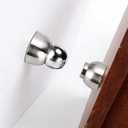 2 Pcs Stainless Steel Magnetic Door Stopper - Heavy Duty Magnetism Door Holder for Bedroom, Bathroom, Kitchen, Home Office