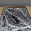 HOUSE DAY Heavy Duty Plastic Hangers 60 Pack, Non Slip Clothes Hangers with Rubber Pads and 360 Hook - Thin 0.2 Inch, Space Saving Coat Hanger Grey, Closet Organizer for Shirt, Pants, Suit, Skirt (Gray)