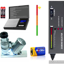 Jewelry Diamond Tester,200g/0.01g Mini Jewelry Scale,60X Mini LED Magnifying Diamonds Kit,Professional Diamond Selector for Novice and Expert,Thermal Conductivity Meter (Diamond Tester+Scale)