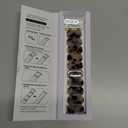 Heesch Tortoise Stretchy Watch Band Compatible with Apple Watch Serise Ultra/SE/8/7/6/5/4/3/2/1, Resin Cute Watch Strap Wristband for iWatch Bracelet for Women Men Girls, 38/40/41mm, 42/44/45/46/49mm, Oval Version