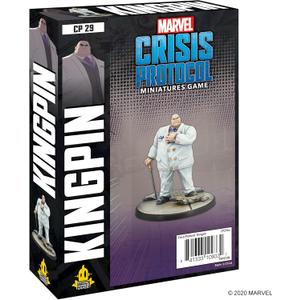 Marvel: Crisis Protocol Kingpin CHARACTER PACK - Rule the Criminal Empire! Tabletop Superhero Game, Ages 14+, 2 Players, 90 Minute Playtime, Made by Atomic Mass Games