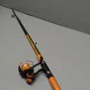 Fishing Rod and Reel Combo, Medium Fishing Pole with Spinning Reel Combo, 2-Piece Fishing Combo