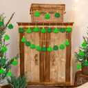 48 PCS St Patricks Day Decorations, Shamrocks Shaped Ornaments for Tree, 3 Styles Good Luck Clover Hanging Baubles, Shamrocks Decorations for St Patricks Day Accessories Home Decor Supplies