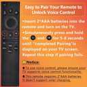 Replacement for Samsung TV Remote, for All 2019-2026 Samsung Remote Control for Smart TV with Voice Control