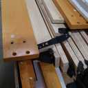 NEWBULIG Solid Wood Bed Frame, Queen Size with Wood Slat Support - Natural Pine Wood Platform Bed Base, Sturdy, Noise-Free & Easy Assembly, No Box Spring Needed