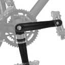 2Pcs Crank Arm Set E Crank Arms Pedal Crank Arm, A Pair of Electric Crank Arm 6.3 * 5.9inch Dimond Hole Crank Mid Motor Cranks for Electric Folding Exercise Road BMX 170mm