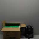 U`King Stage Lights Moving Head Lights 8 Gobos 8 Colors 11 Channels 25W Spotlights DMX 512 with Sound Activated for Wedding DJ Party Stage Lighting 2PCS (Brown)