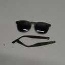 WearMe Pro WMP Eyewear  Mens Polarized Sport & Golf Sunglasses: Round Frame, Anti-Reflective Lenses, Non-Slip Nose Pads (Crystal Agave Green / Black Lens)