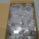 Ferreve 30 Pcs First Holy Communion Cross Shape Box Baby Rosary Cross Jeweled Trinket Box with Sticker 2.05" x 2.64" Decorative Keepsake Jewelry Boxes Ring Holder Home Decoration