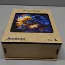 Wooden Puzzle for Adults, 248 Piece Unique Animal Shaped Jigsaw Puzzles, Family Game Gift for Adults and Teenagers (11.2 * 11.2 In)