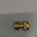 1lb Propane Tank Adapter, Propane Adapter 20lb to 1lb Converter, Universal QCC-1 & P.O.L. Connections, Solid Brass, BBQ Grills, Camping Stoves, Leak-Proof Outdoor Propane Accessory