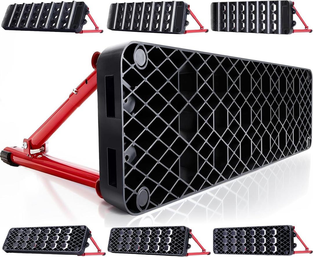 ZEALFEEL Soccer Rebounder Board, 6-in-1 Rebound Modes Portable Dual Surface Soccer Wall with 3 Adjustable Angles for Passing, Control & Reflex, Kick Back Wall Trainer Equipment for All Player Levels