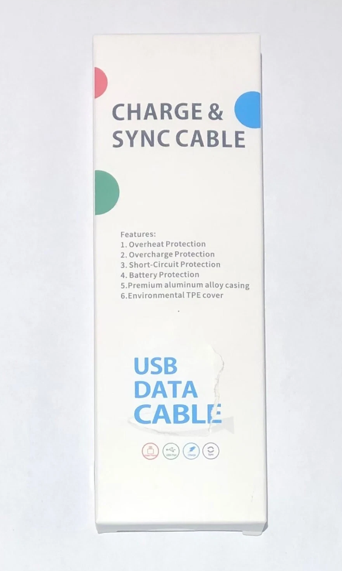Charge & Sync USB C Cable 6ft 3A Fast LG V30 V20 G6 (Gray)