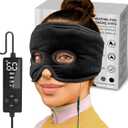 Sinus Mask Moist Heat with 3 Temp Settings, Ex-Large Electric Face Heating Pad