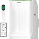 ZAFRO 16, 000 BTU (12, 000 BTU SACC) Portable Air Conditioners, Ultra Quiet(42dB) Dual Duct Smart AC with Drainage-free Cooling/ 24Hrs Timer/ APP/ Remote/ Cool, Fan & Dehumidifier Modes for Indoor Rooms