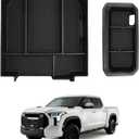 Autorder 2PCS Center Console Organizer for Toyota Tundra 2022-2026 Accessories Dashboard Organizer Armrest Storage Box Secondary Insert Tray