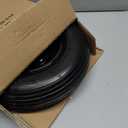 13 Inch 1 PC Rubber Pneumatic Replacement Tires and Wheels 4.00-6 with 5/8'' Axle Bore Hole, Inflated Air Wheel for Wheelbarrow/Wagon/Hand Truck/Trolley/Garden Scooter etc.
