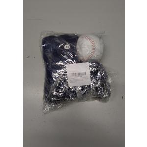 Mikovivi Youth Baseball Socks, Belt and Ball Set, Softball Knee High Socks for Football Sports Athletic Gear Accessories Adjustable Belt & Baseball for Boys Girls (Dark Blue, M) 