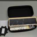 Mexican Train Dominoes Set with 4 Wooden Racks, Double 12 Dominos Game with 91 Dot Tiles, 9 Trains, Hub, Classic Family Board Game for Adults Kids, Travel,Party