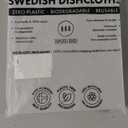 SUPERSCANDI 10 Pack Swedish Dishcloths for Kitchen - 100% Biodegradable & Compostable Reusable Paper Towels Washable, Food-Safe & Without Plastic - Dish Rags Suitable for Any Surface, Light Grey