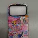 DAIZAG Case Compatible with iPhone 17 Pro,Fit Shockproof Cover for Women Girls,Cute Pastel Collage Tiger Cat
