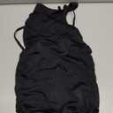 Phineein High Neck Gymnastics Leotard with G-hook Closure Sleeveless Criss-cross Backless Dance Leotard (10-12 Years, Black)