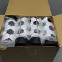 Skylety 24 Pcs Soccer Plastic Bottles with Lids 13.5 oz Soccer Team Gifts Bulk Reusable Juice Sensory Bottles Plastic Drink Container Sports Themed Birthday Party Supplies