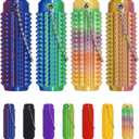 Little Ouchies Pain Fidget, Pain Stim Fidget for Stress Relief & Focus, Little ouchies, Mini Fidget Toys, 3D Printed with Hard Spiky Fidget Massage Keychain (4PCS)