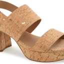 Aerosoles Women's CAMILIA Heeled Sandal, CORK/GOLD FLECK, 8M