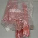 120 Packs Pink Dessert Cup with Spoons 5 Oz Mini Clear Parfait Cups, Square Dessert Shot Glasse, Round Yogurt Cups, Shooters Cups for Party, Reusable Fruit Ice Cream Cake Pudding Cups