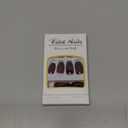 Burgundy Red Short Coffin Press on Nails Medium Coffin Nails Press ons, Dark Red Glue on Short Fake Nails for Women Ballerina Acrylic False Nail Handmade Medium Square Gel Nails