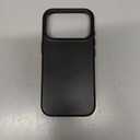 SHIELDON Genuine Leather Case for iPhone 17 Pro 6.3 Inch 2025 | Compatible with Magsafe, [Camera Button Updated], Magnetic Wireless Charging, Non-Slip, Slim Fit, Shockproof Protective Cover - Black