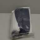 MIULEE Navy Blue Pinch Pleated 100% Blackout Linen Curtains for Bedroom, Room Darkening Memory Trained Light Blocking Window Curtains 96 inches Long for Living Room, Black Out Pleat Drapes, 2 Panels