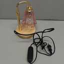 Candle Warmer Lamp with Timer, Adjustable Height and Dimmable, Birthday Christmas Gifts for Women, Mothers Day Gifts for Mom, Unique House Warming Gifts New Home Decor(Pink)