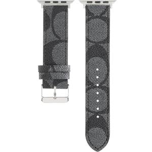 Leather Band 40mm 38mm Compatible with Apple Watch Men Women,Design for Replacement Band Compatible with Watch Series 6/5/4/3/2/1, iWatch SE (Black)
