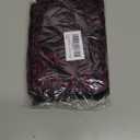 MECCANIXITY 7.1 Inch Wide 5 Yard Lace Ribbon Floral Pattern Black+Dark Purple Lace Trim Ribbon for Sewing, Making, and DIY Crafts, Gift Wrapping, Wedding Decor